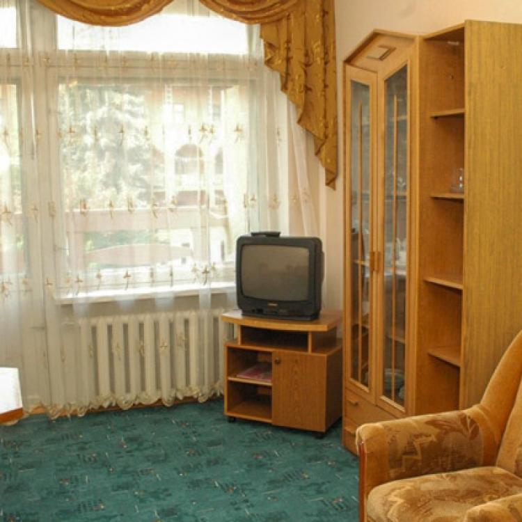 Гостиная в 2 местном 2 комнатном Люксе Твин, Корпус 3 санатория Москва в Кисловодске